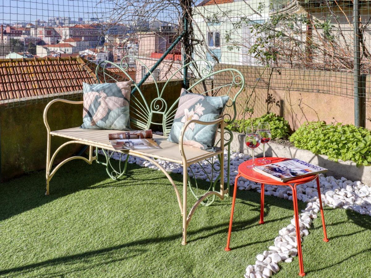 Lisbon Graca Terrace Apartman Kültér fotó