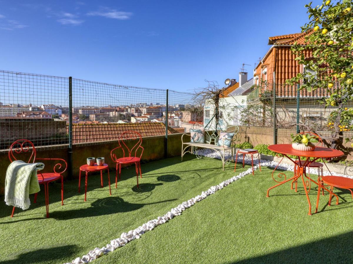 Lisbon Graca Terrace Apartman Kültér fotó