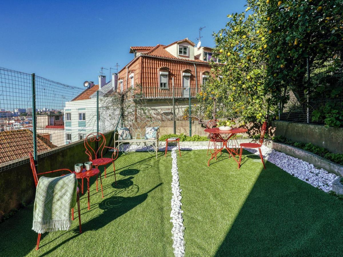 Lisbon Graca Terrace Apartman Kültér fotó
